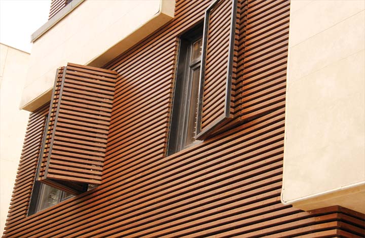 اجرای نمای فایبر سمنت