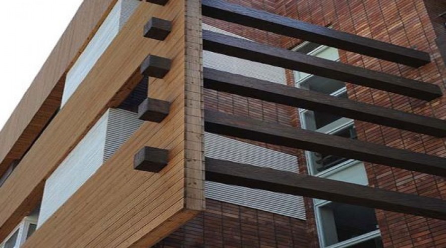 پیمانکار نما . دلایل استفاده از چوب پلاست در اجرای نمای ساختمان ها . اجرای نما