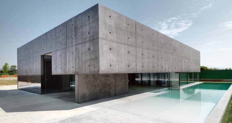 جدیدترین نمای ساختمان سال 99 ، بتن اکسپوز یکی از خاص ترین نما ساختمان سال 99