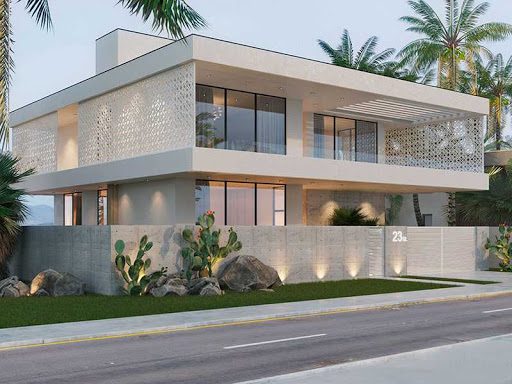 اجرای نما ساختمان یک طبقه