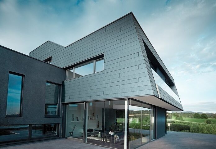 اجرای نمای سمنت برد