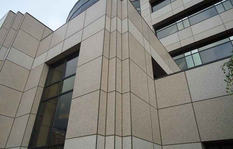 اجرای نمای سرامیک خشک